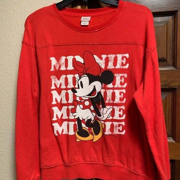 Adorable Disney Minnie Mouse sweatshirt - Picture 1 of 6